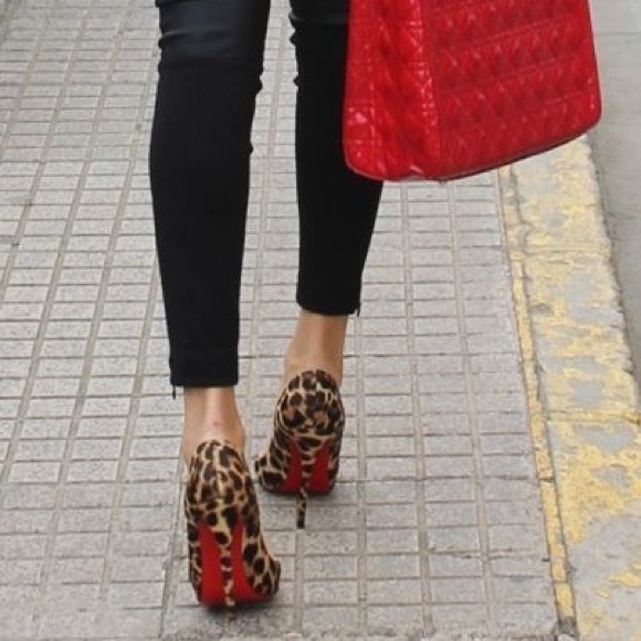Christian Louboutin Shoes - Christian Louboutin Leopard So Kate Genuine Calf Hair Pumps